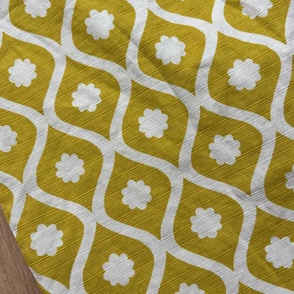 BODEN | Yellow Geometric Print Pencil Skirt - Picture 5 of 8